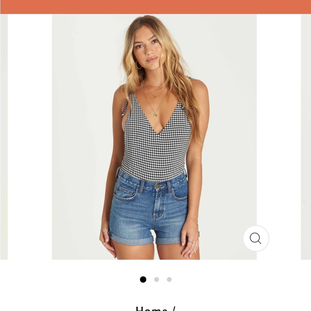 Billabong cuffed women’s denim short
